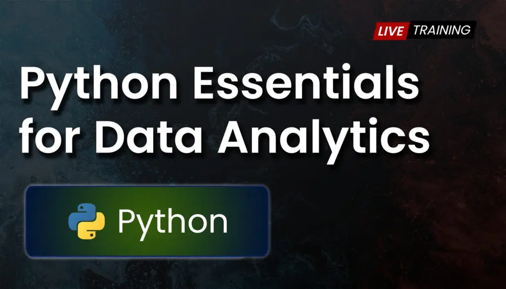Python Essentials for Data Analytics